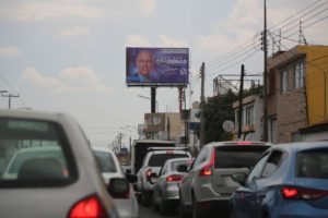 Queda prohibida propaganda electoral en espectaculares y en transporte público