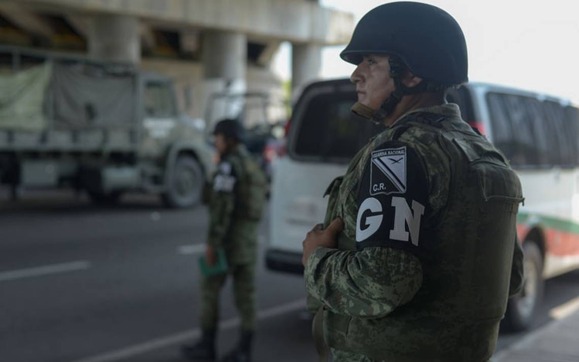 Guardia Nacional detiene a dos hombres por tráfico de personas