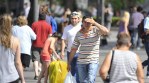 Se prevén temperaturas de hasta 45 grados centígrados en el país