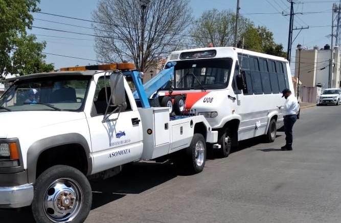 Detiene SMT unidades irregulares en Cholula y Atlixco