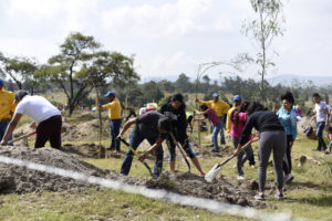 Invita BUAP a adoptar un árbol