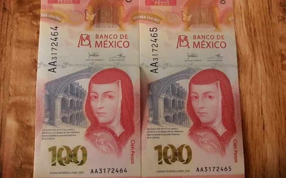 Billete de 100 pesos mexicano gana premio “Billete de banco del año 2020”