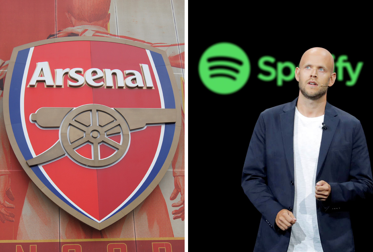 Daniel Ek, fundador y CEO de Spotify compraría al Arsenal