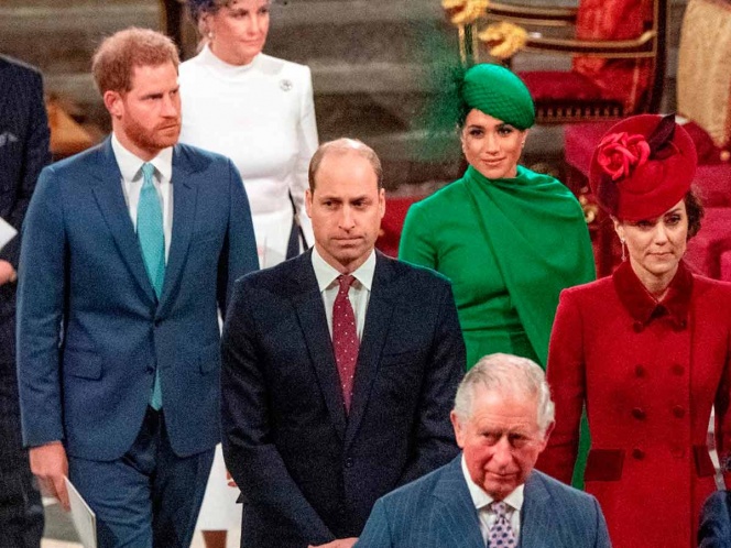 Los hermanos Guillermo y Harry estarán separados durante el funeral del príncipe Felipe