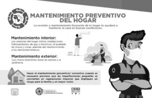 Protección Civil Municipal emite recomendaciones para el hogar previo a temporada de lluvias