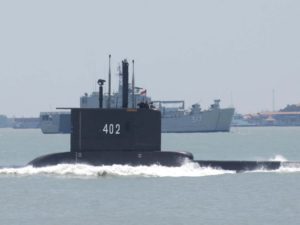 Desapareció un submarino en Indonesia con 53 personas a bordo