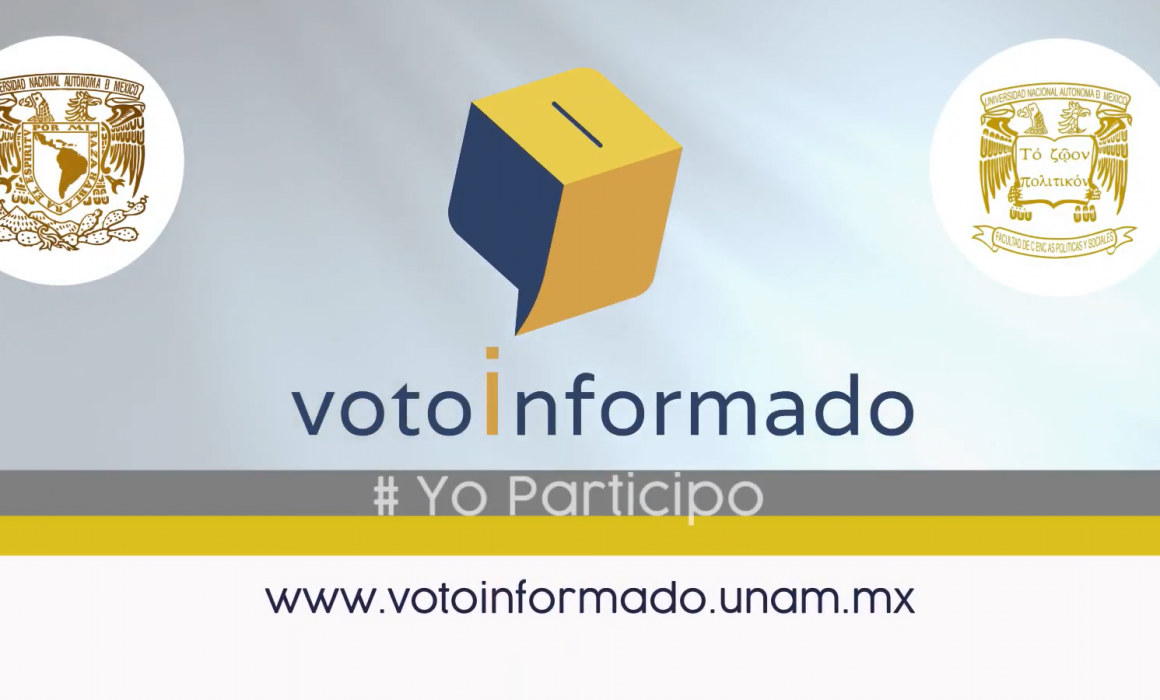 “Voto informado” la plataforma de entrevistas lanzada por el INE y la UNAM