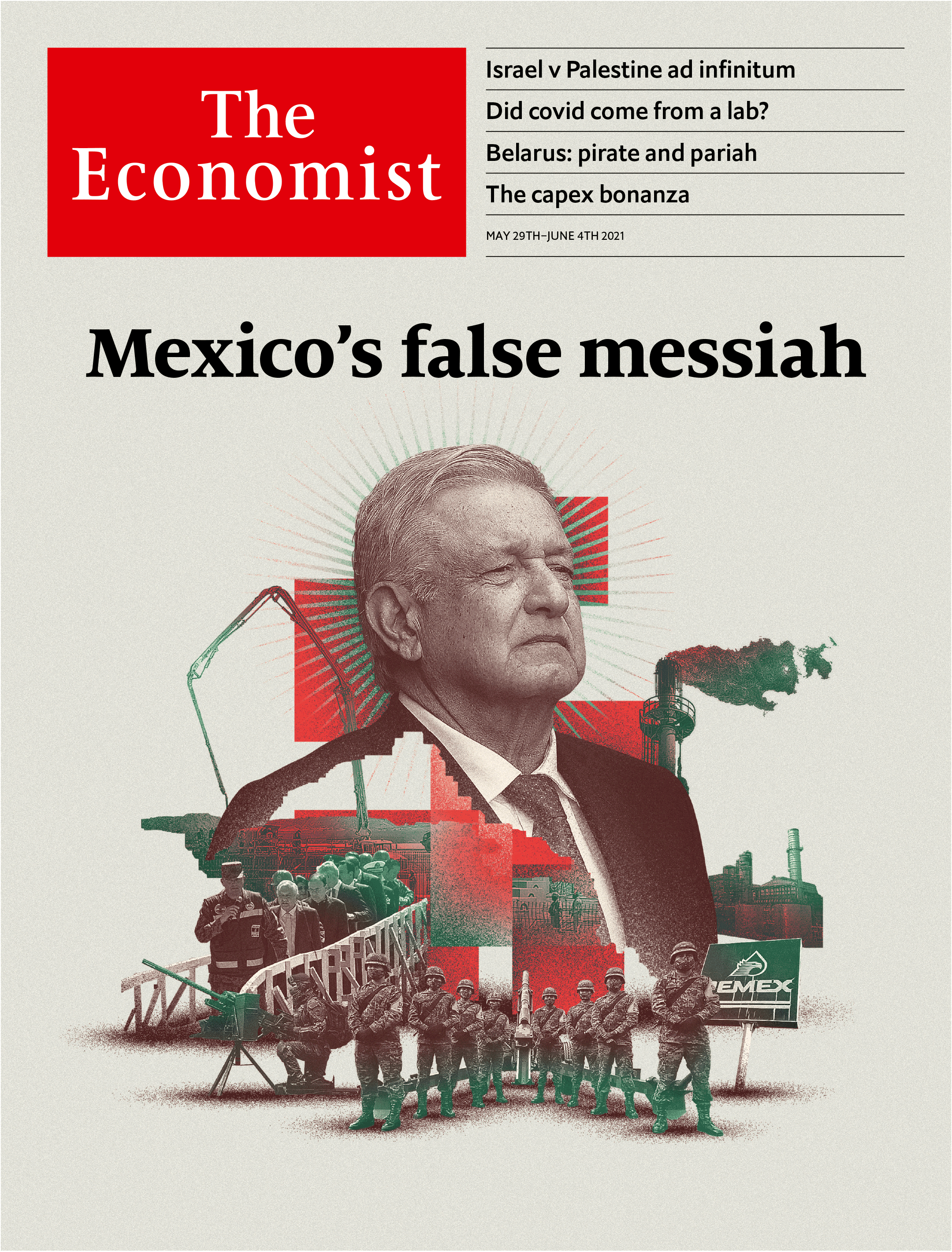 La revista británica “The Economist” califica a AMLO como el falso “mesías” de México