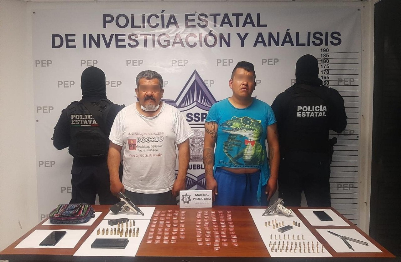 Detiene SSP a dos presuntos vendedores de armas