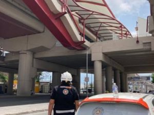 Se descarrila vagón del metro en Nuevo León