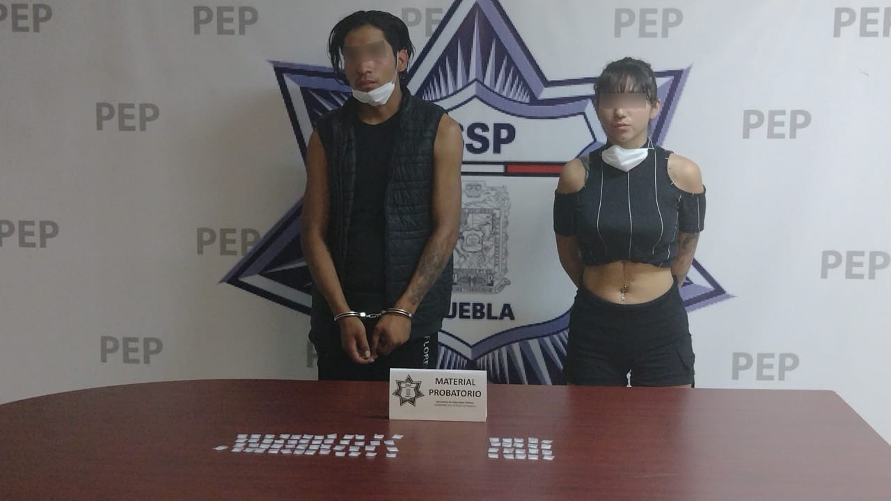 Presuntos distribuidores de droga, detenidos por la Policía Estatal