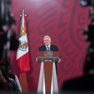 AMLO da mensaje ,tras llegada de director de la CIA a México