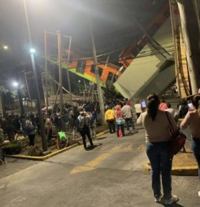 Se descarrila tren del Metro de la CDMX en la estación Olivos