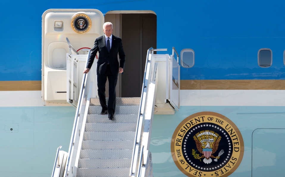 Joe Biden aterriza en Ginebra para reunión con Vladimir Putin