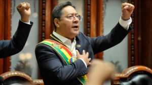 El presidente de Bolivia, Luis Arce, desea que elecciones en México sean pacíficas