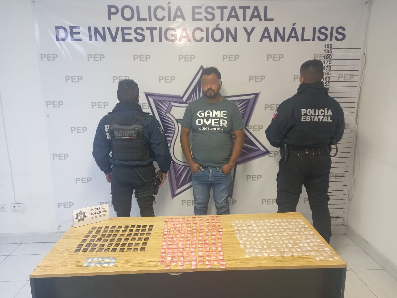 Detiene Policía Estatal a presunto asaltante de transporte de carga