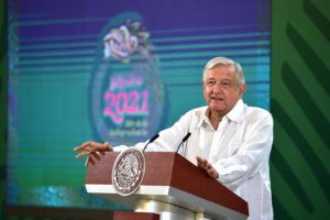 La meta es terminar julio con el 50 por ciento de la población mayor de 18 años vacunada: AMLO