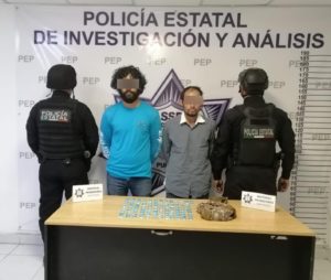 Captura Policía Estatal a “El Lobo”, presunto narcomenudista