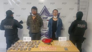 Captura Policía Estatal a dos presuntos vendedores de droga en Tehuacán