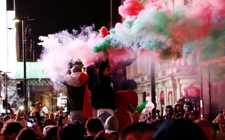 Varios heridos y un muerto en Italia en las celebraciones por Eurocopa