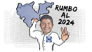 Lalo Rivera en plan grande, ya trabaja para 2024