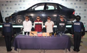Desarticuló policía municipal de Puebla a la banda de “Los Cerezos”, presuntamente dedicada al robo contra tiendas Oxxo