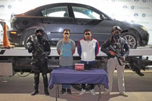 Detuvo Policía Municipal de Puebla a dos hombres presuntamente dedicados al robo con violencia sobre la Autopista México – Puebla