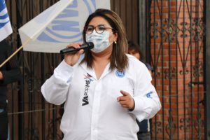 Llama Genoveva Huerta a diputados federales a no ser omisos y retirar fuero a Saúl Huerta