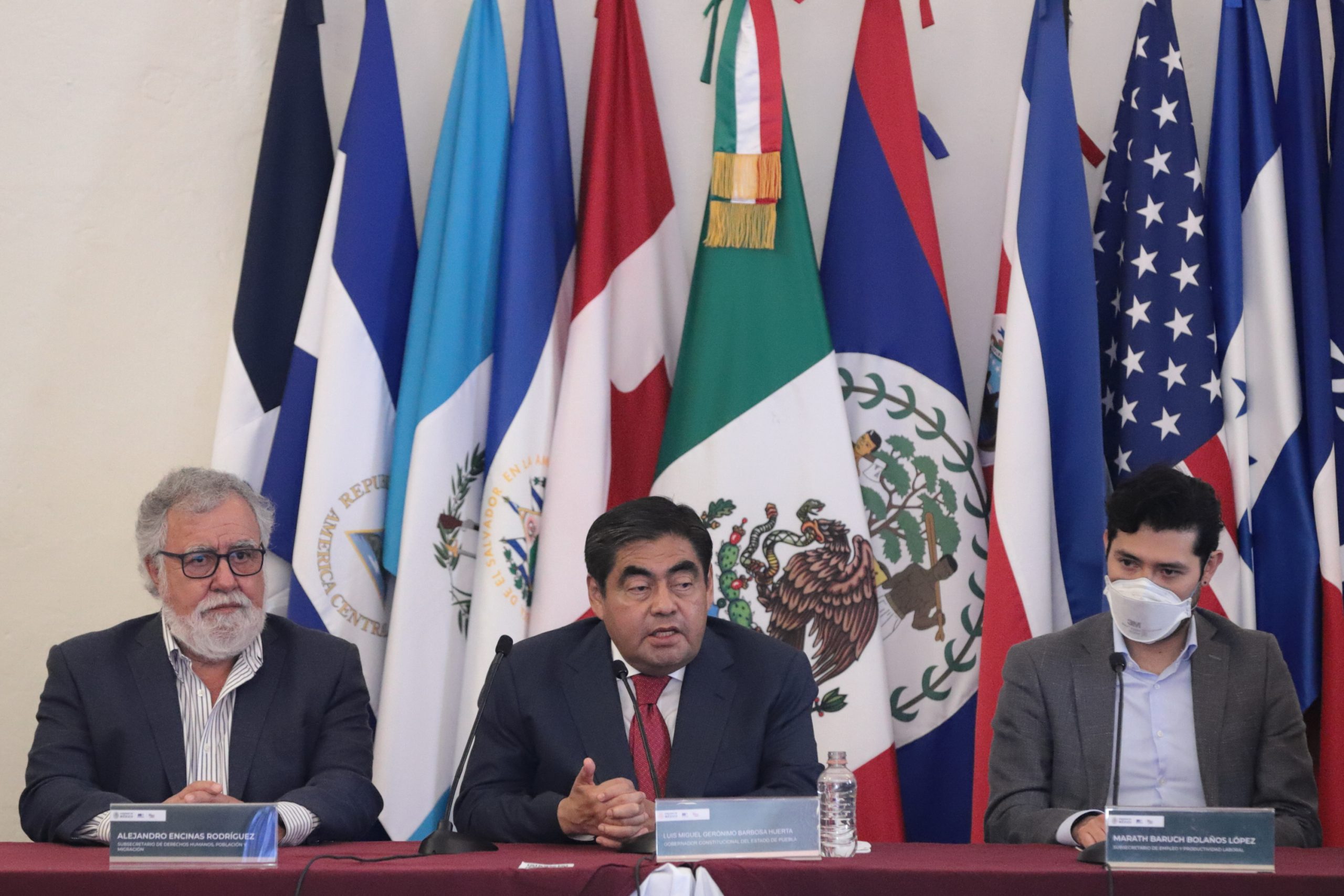 Gobierno de Puebla promueve una política migratoria de inclusión y respeto a los derechos humanos: MBH