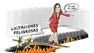 “Licitaciones exprés”, los riesgos que corre Claudia