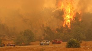 Más de 500 incendios amenazan a Italia