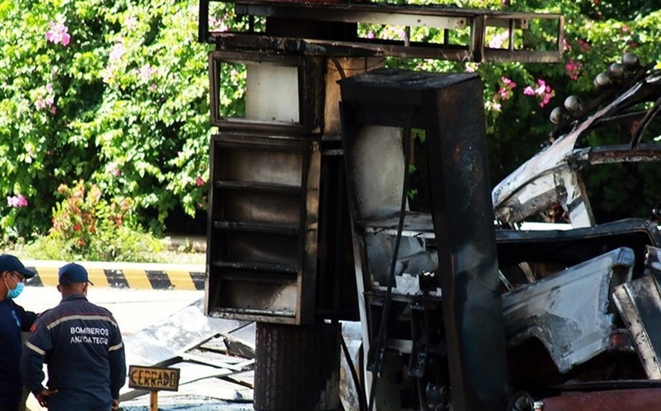 Un muerto y ocho heridos en explosión de estación de gasolina en Venezuela