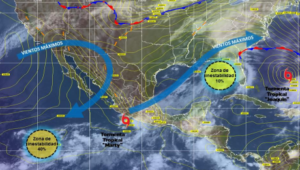 La tormenta tropical ‘Marty’ se forma en el Pacífico