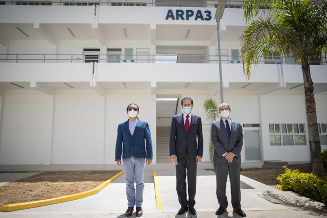 Inaugura Rector Alfonso Esparza nuevo edificio para ARPA