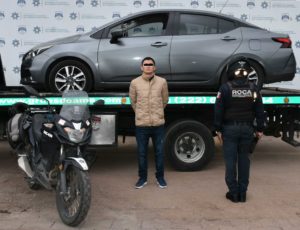 Detuvo Policía Municipal de Puebla a hombre presuntamente dedicado al robo a cuentahabiente