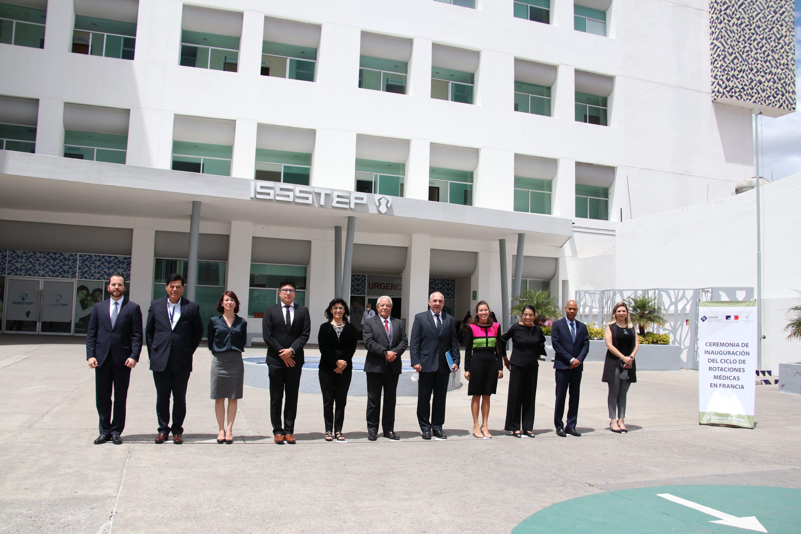 Inauguran ISSSTEP, Embajada de Francia en México y Alianza francesa ciclo de rotaciones médicas