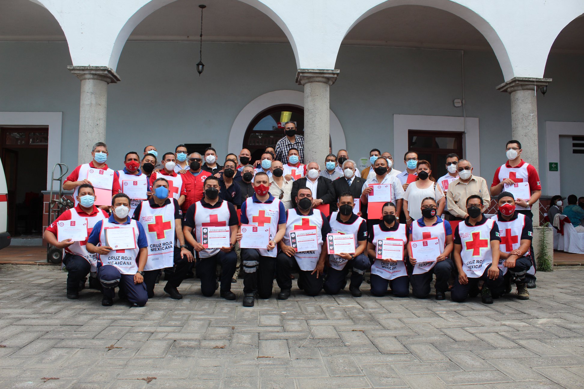 Cruz Roja Ciudad de Puebla celebra 50 años de la especialidad de Rescate Acuático