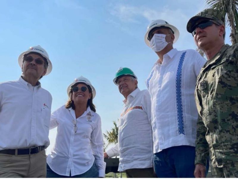 Dos Bocas se inaugurará en 9 meses con esfuerzo de 30 mil trabajadores: López Obrador