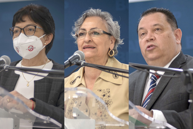 Presentan candidatos a Rectoría BUAP plan de trabajo ante el Consejo Universitario