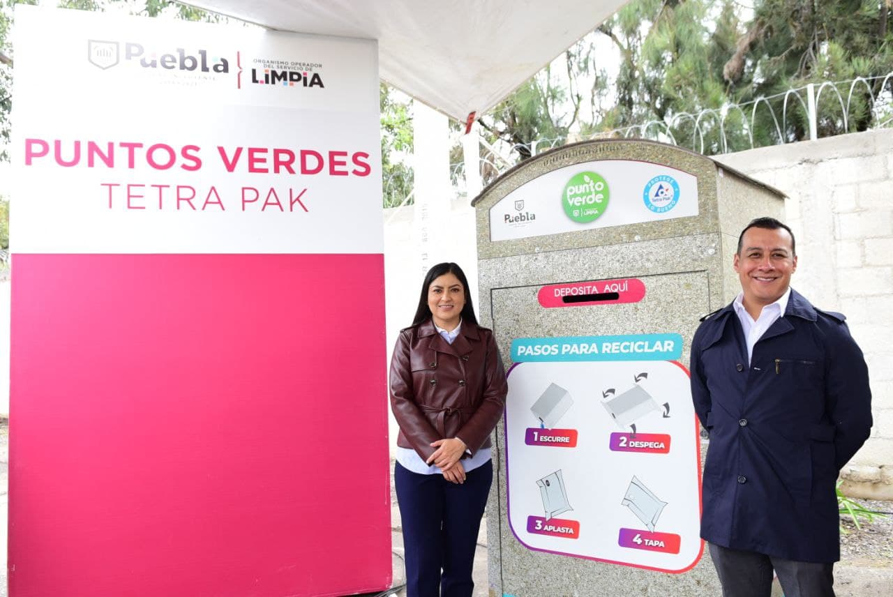 Arranca Ayuntamiento de Puebla Puntos Verdes Tetra Pak®