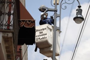 Mantiene Ayuntamiento de Puebla servicios públicos en calles de la ciudad