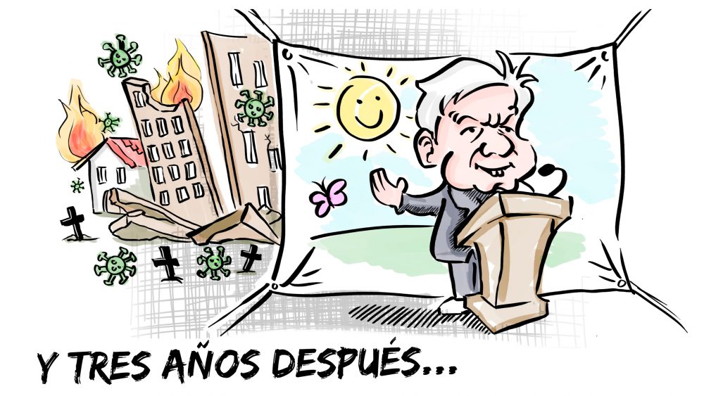 Los tres años de AMLO, ¿algo qué festejar?