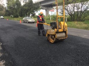 Ejecuta Infraestructura labores de bacheo en autopista México-Puebla