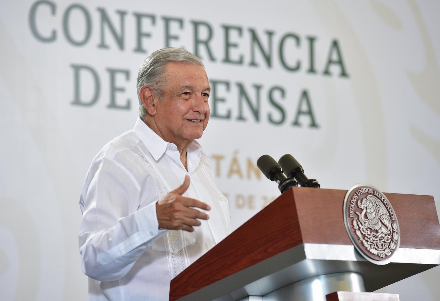 AMLO celebra resultados en seguridad en Yucatán