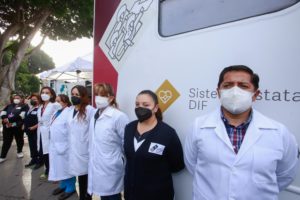 Inician SEDIF, Salud y SMDIF “Feria de la Salud por las Mujeres” en el zócalo