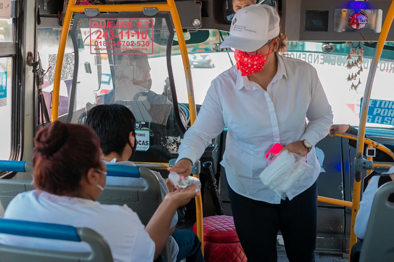 Vigila SMT cumplimiento de medidas sanitarias en transporte público