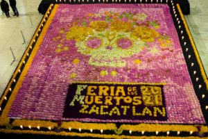 Zacatlán inaugura su feria del Pan con catrina gigante de más de 6 mil piezas de conchas