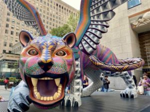 Exponen alebrijes oaxaqueños en NY