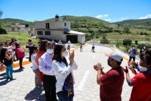 Impulsa Ayuntamiento de Puebla infraestructura vial y deportiva en San Baltazar Tetela