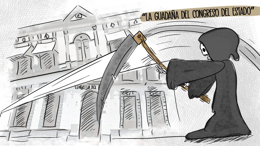 Siguen pasando la guadaña en el Congreso del Estado